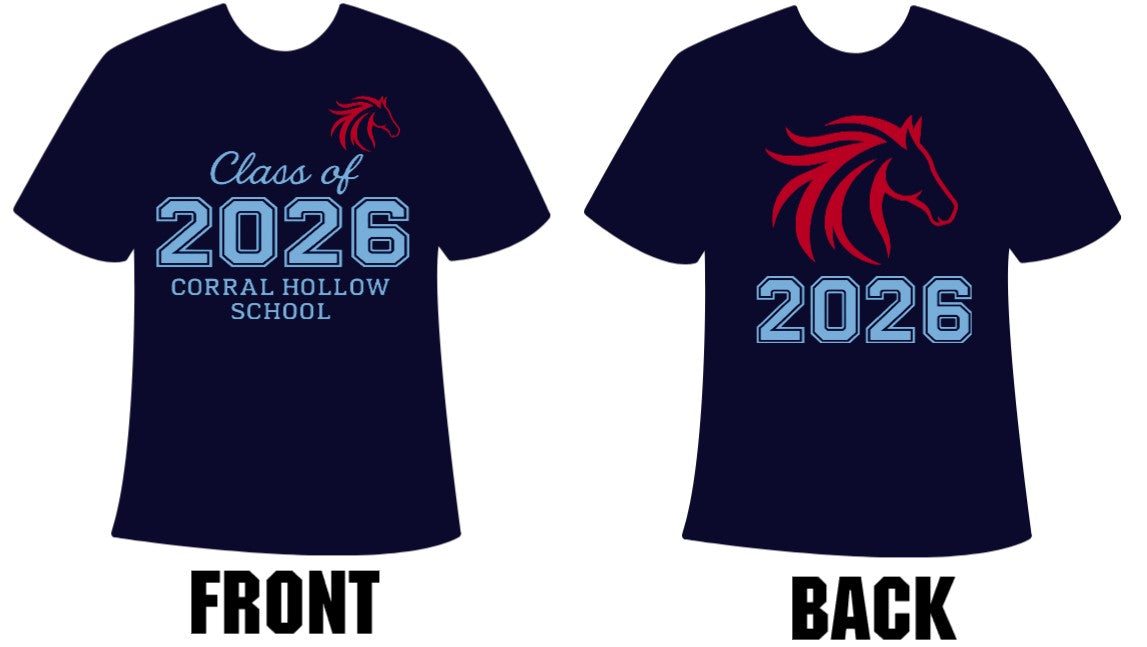 2026 - 8th Grade T-Shirt (Navy)