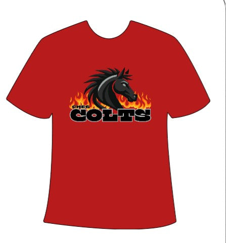 Blaze Tee (Cardinal Red)