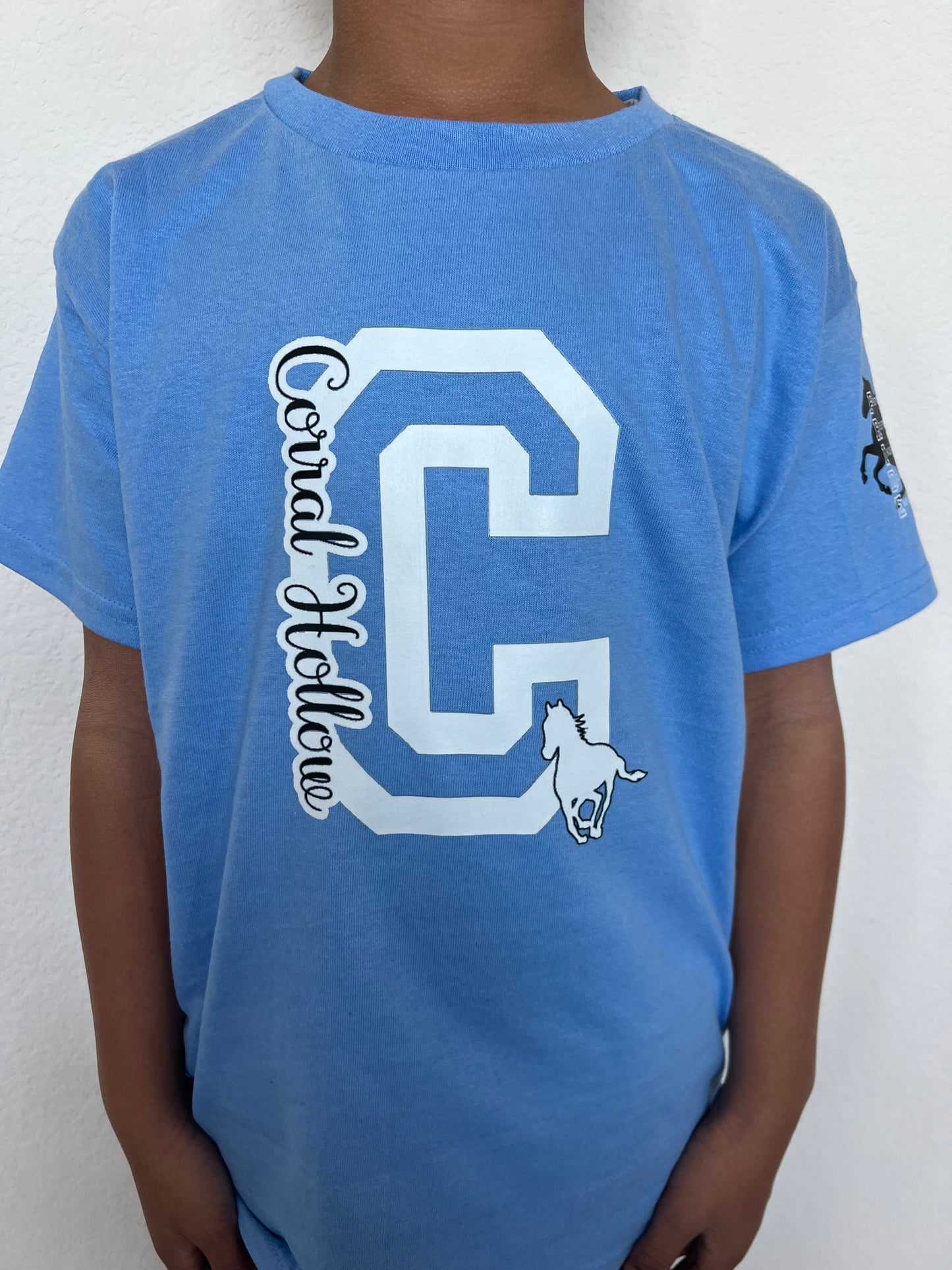 Corral Hollow 'C' Tee (Carolina Blue)
