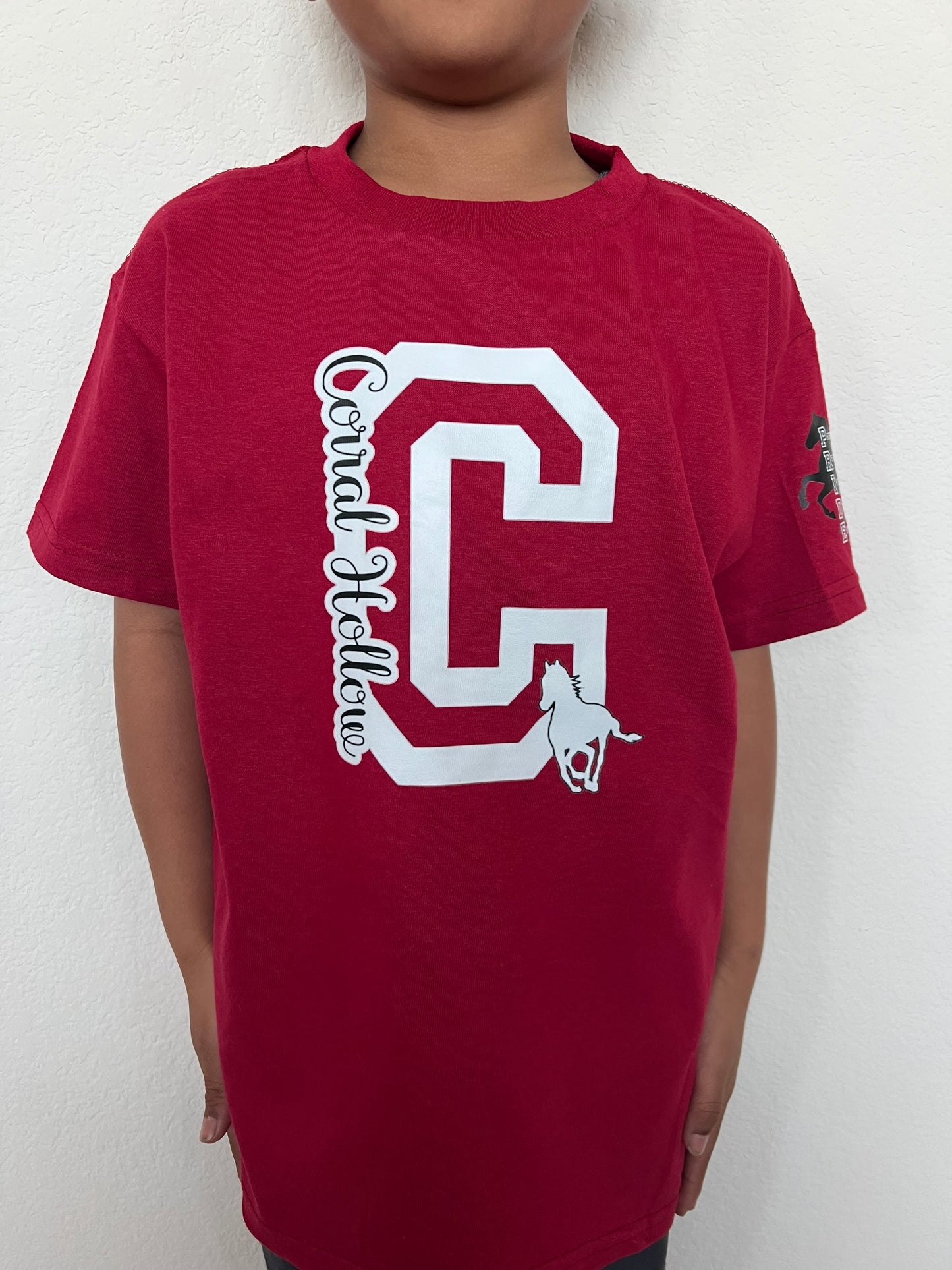 Corral Hollow 'C' Tee (Cardinal Red)