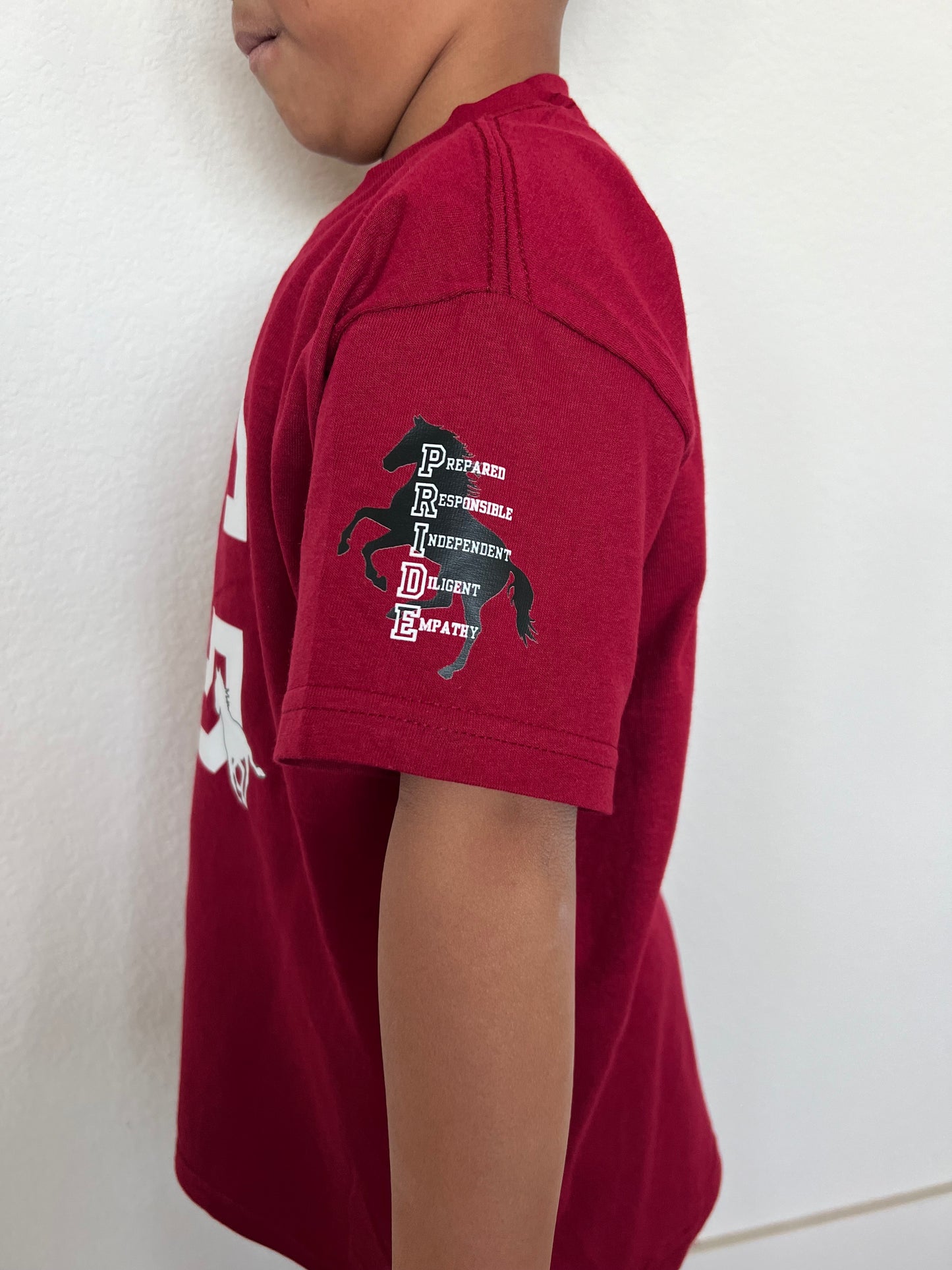 Corral Hollow 'C' Tee (Cardinal Red)
