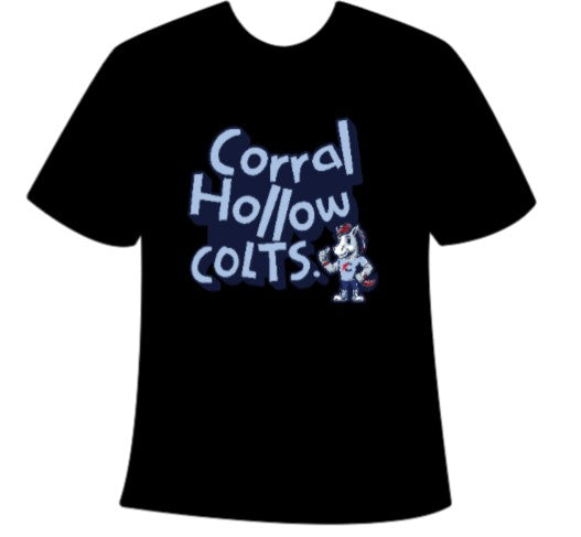 Corral Hollow Colts Tee (Black)