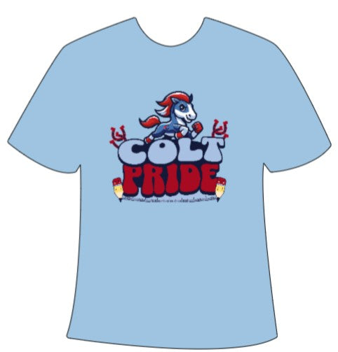 Colt Pride Tee (Carolina Blue)