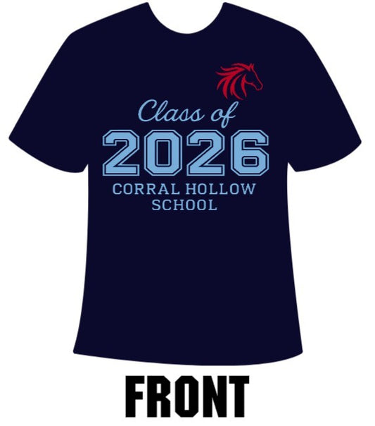 2026 - 8th Grade T-Shirt (Navy)